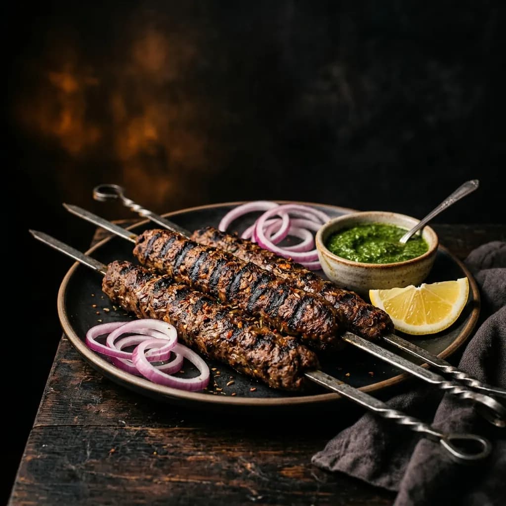 Lamb Seekh Kebab